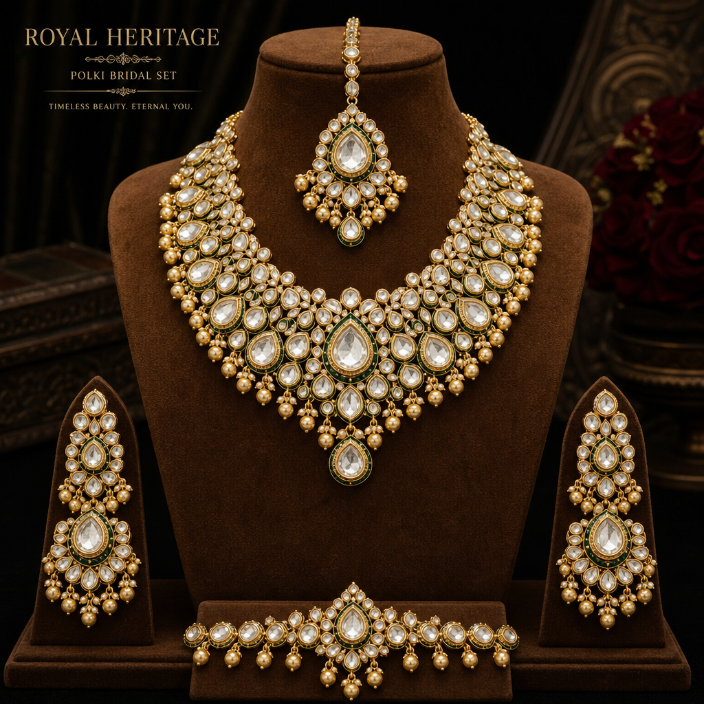 Polki Bridal Set
