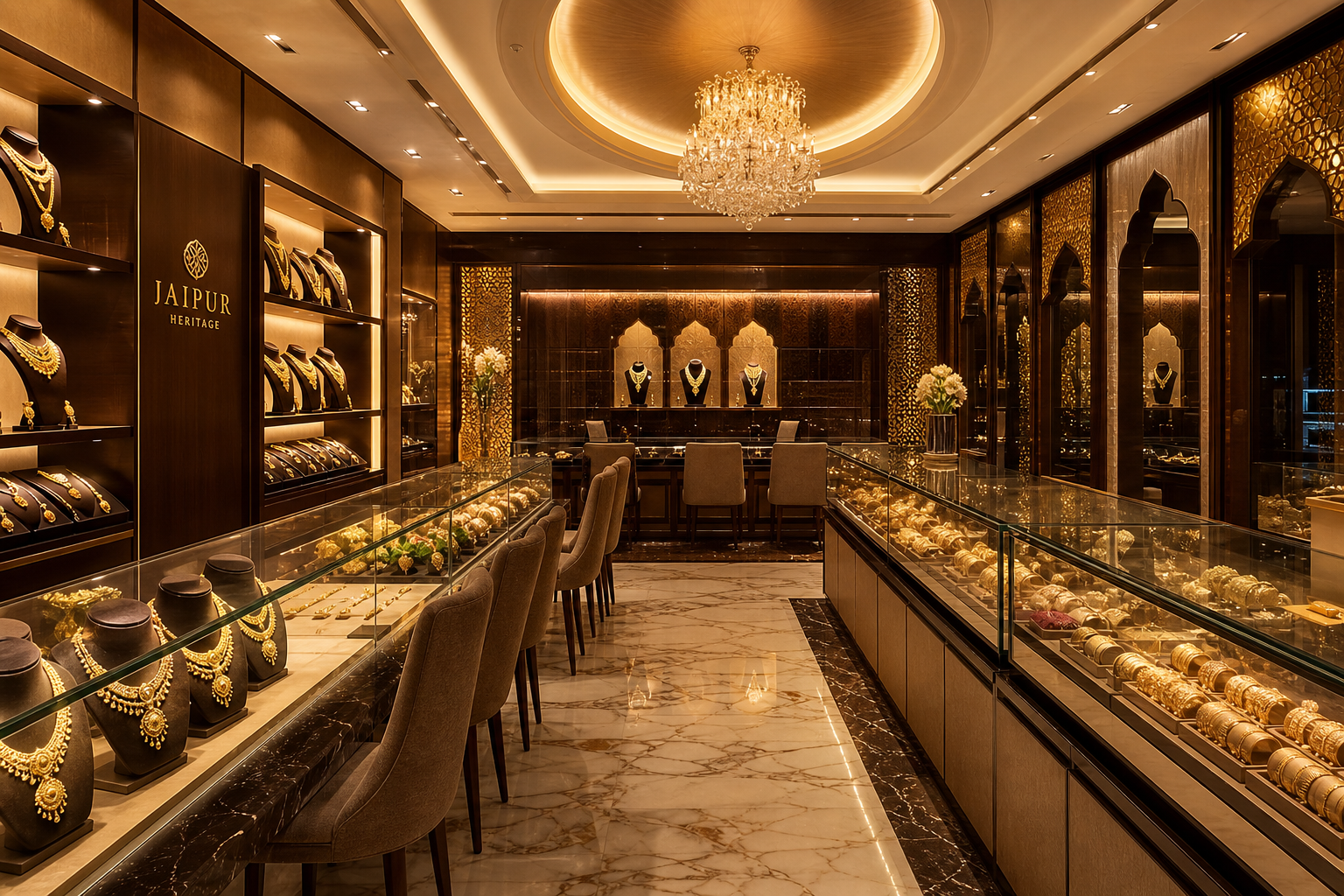 Shree Ganpati Jewellers showroom